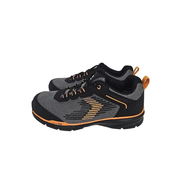 Dakota Men\'s 3600 WorkPro Series Steel Toe Work Shoe Black/Yellow Size 8M main image 6